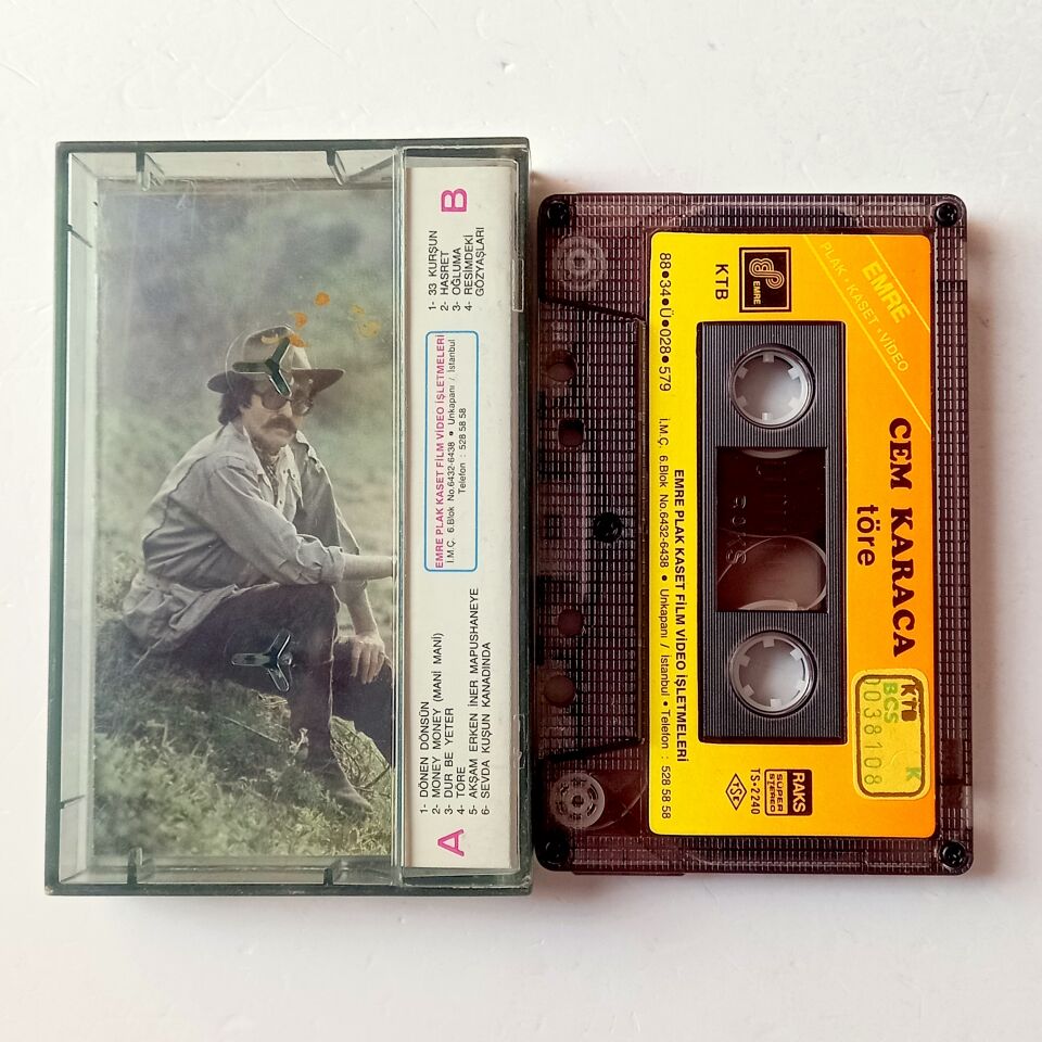 CEM KARACA – TÖRE (1988) - KASET 2.EL