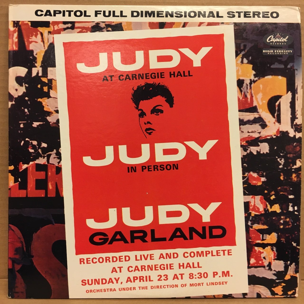 JUDY GARLAND - JUDY AT CARNEGIE HALL (1961) - 2.EL 2PLAK