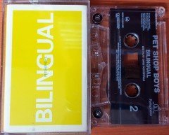 PET SHOP BOYS - BILINGUAL (1996) CASSETTE MADE IN HOLLAND ''USED''