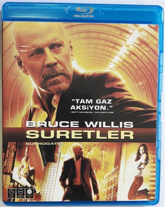 SURETLER - SURROGATES - BRUCE WILLIS - BLU-RAY 2.EL
