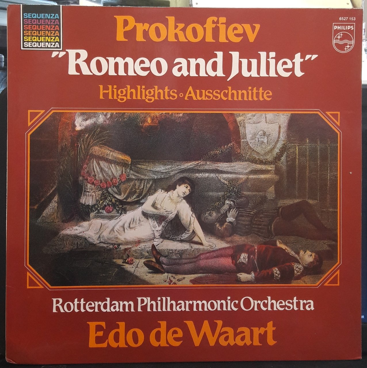 PROKOFIEV: ROMEO AND JULIET, ROTTERDAM PHILHARMONIC ORCHESTRA, EDO de WAART (1973) - PLAK 2.EL