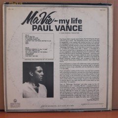PAUL VANCE - MA VIE - MY LIFE - LP 2.EL PLAK