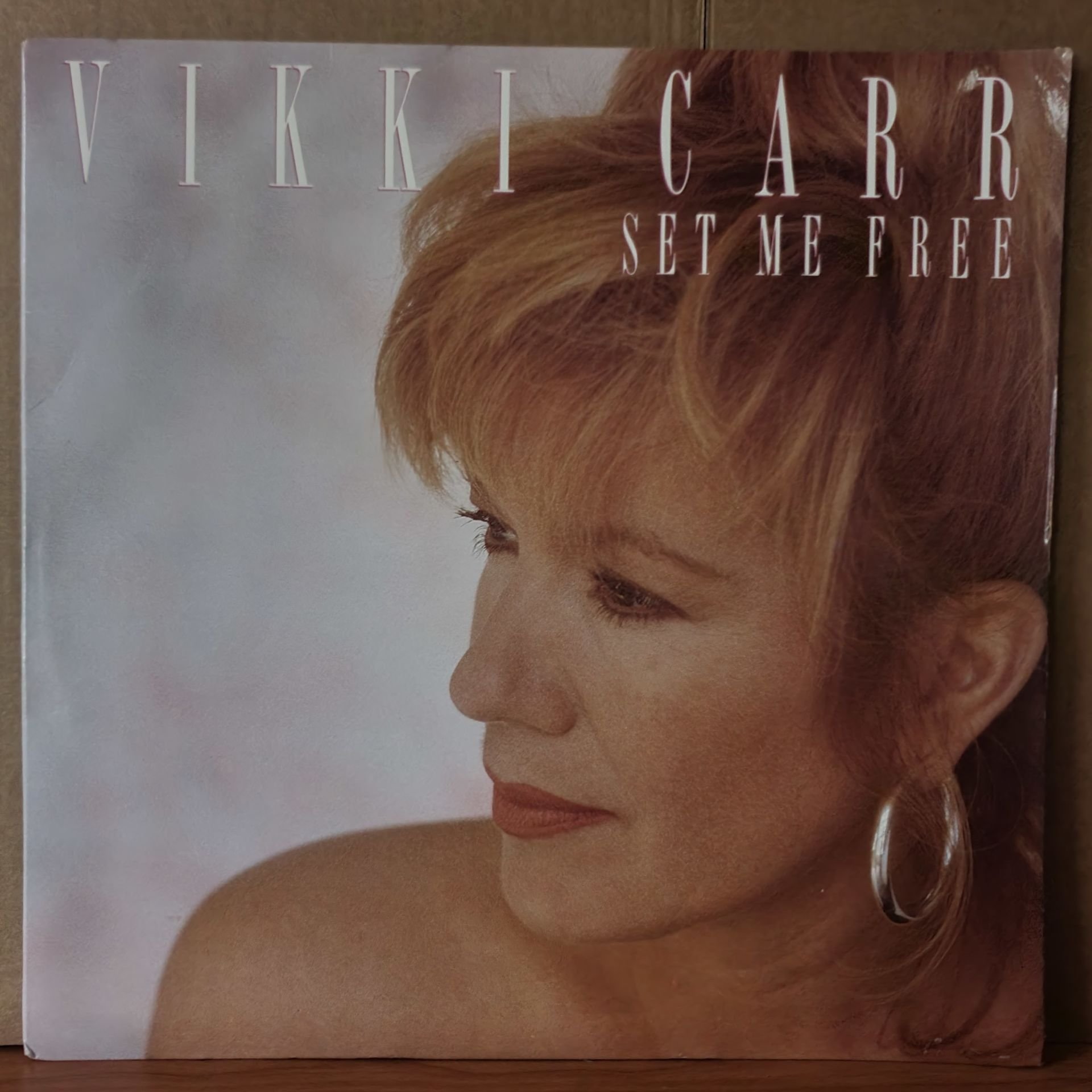 VIKKI CARR - SET ME FREE (1990) - LP 2.EL PLAK