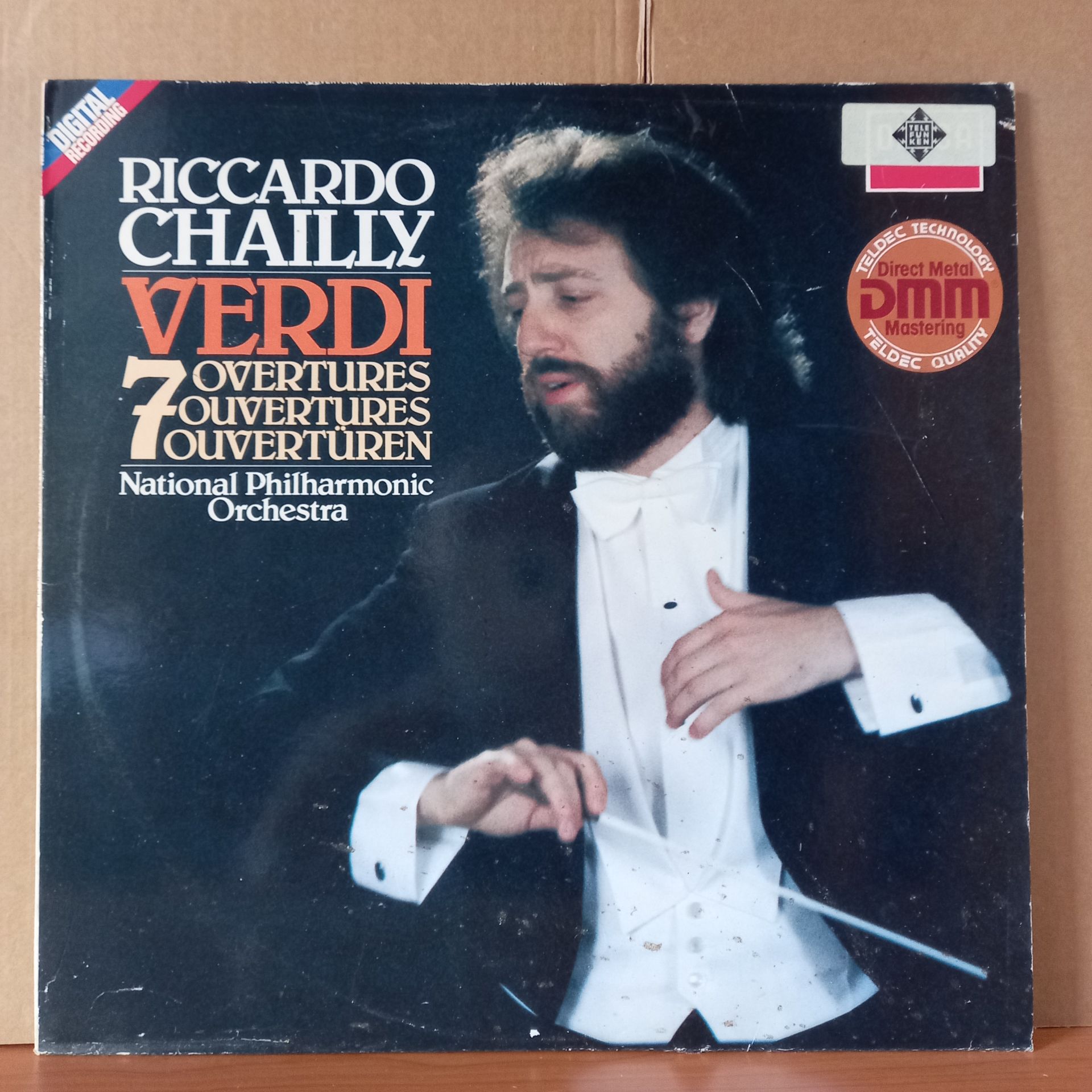 VERDI: 7 OVERTURES / RICCARDO CHAILLY, NATIONAL PHILHARMONIC ORCHESTRA (1983) - LP 2.EL PLAK