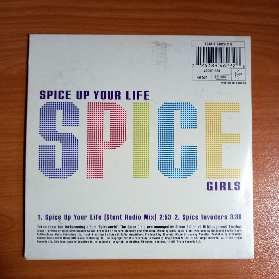 SPICE GIRLS – SPICE UP YOUR LIFE (1997) - CD SINGLE 2.EL