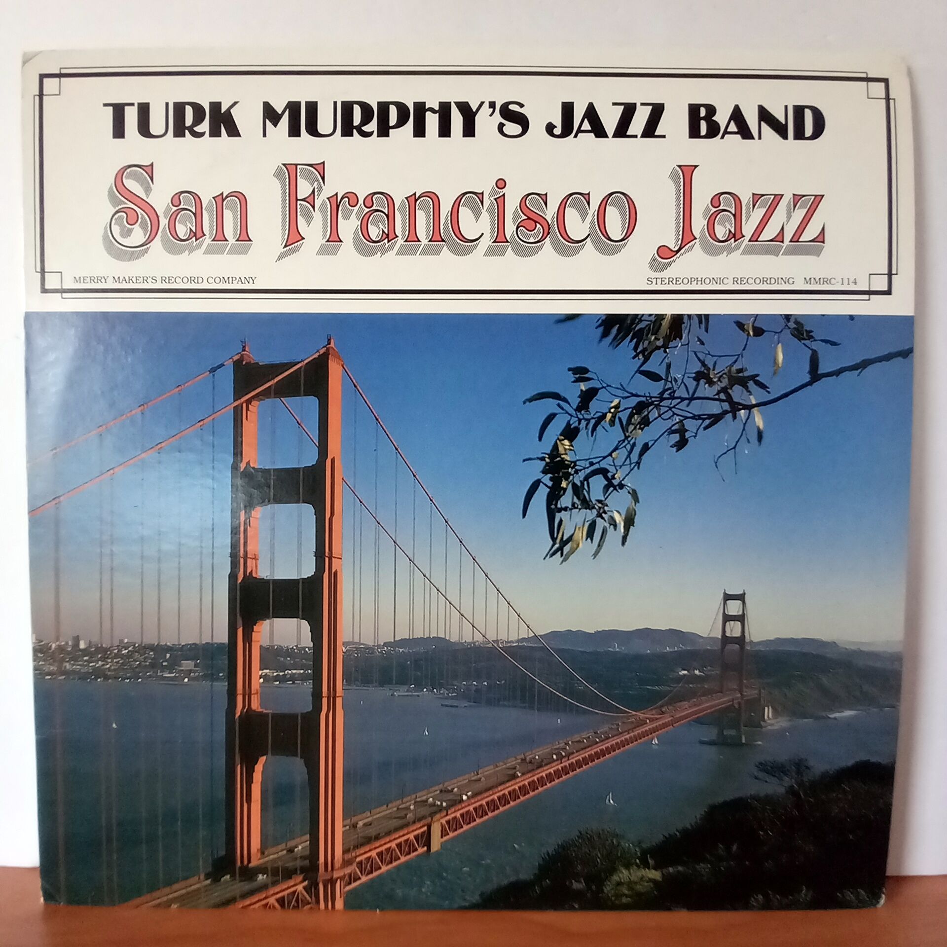 TURK MURPHY\'S JAZZ BAND – SAN FRANCISCO JAZZ - LP 2.EL PLAK