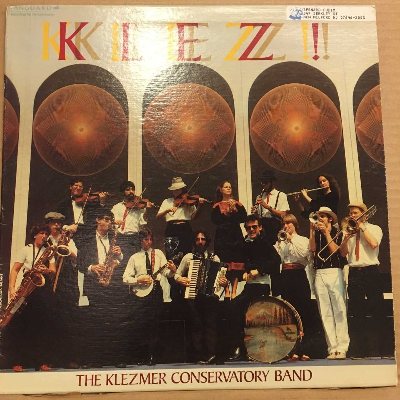 THE KLEZMER CONSERVATORY BAND - KLEZ! (1984) 2.EL PLAK