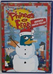 PHINEAS VE FERB HEPİMİZE MUTLU YILLAR - DISNEY ANİMASYON - DVD 2.EL