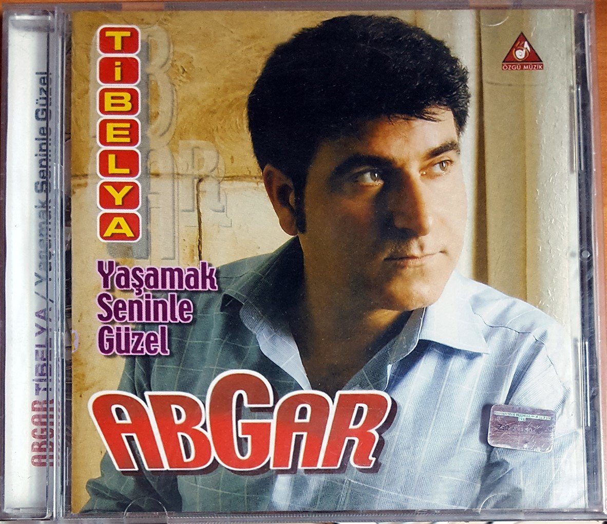ABGAR - TİBELYA / YAŞAMAK SENİNLE GÜZEL / ÖZGÜ MÜZİK CD 2.EL