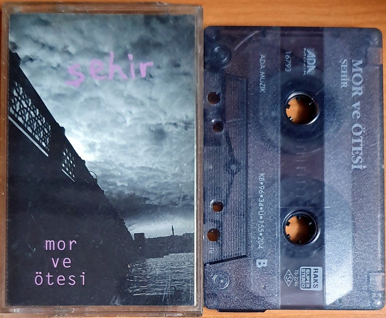 MOR VE ÖTESİ - ŞEHİR (1996) - KASET ADA MÜZİK 2.EL