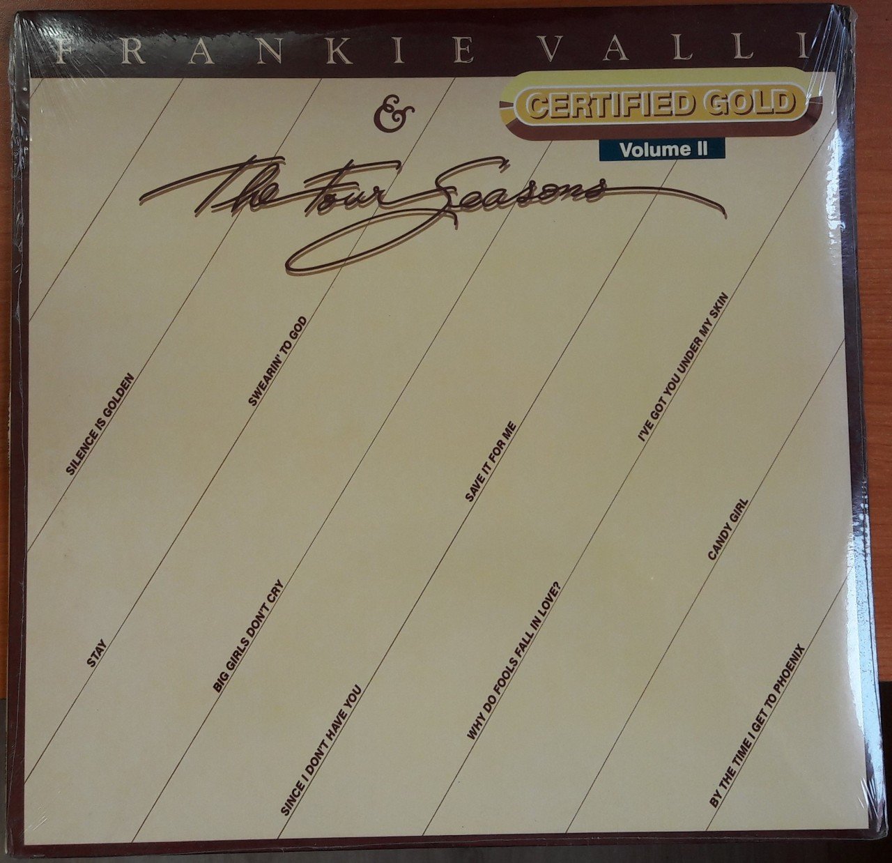 FRANKIE VALLI & THE FOUR SEASONS - CERTIFIED GOLD VOLUME II (1984) - DÖNEM BASKISI SIFIR PLAK