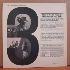 3 TOP STARS OF BLUES SINGING: RAY CHARLES, IVORY JOE HUNTER, JIMMY RUSHING - LP 2.EL PLAK