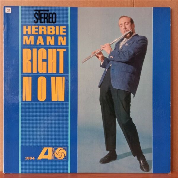 HERBIE MANN – RIGHT NOW (1962) - LP 2.EL PLAK