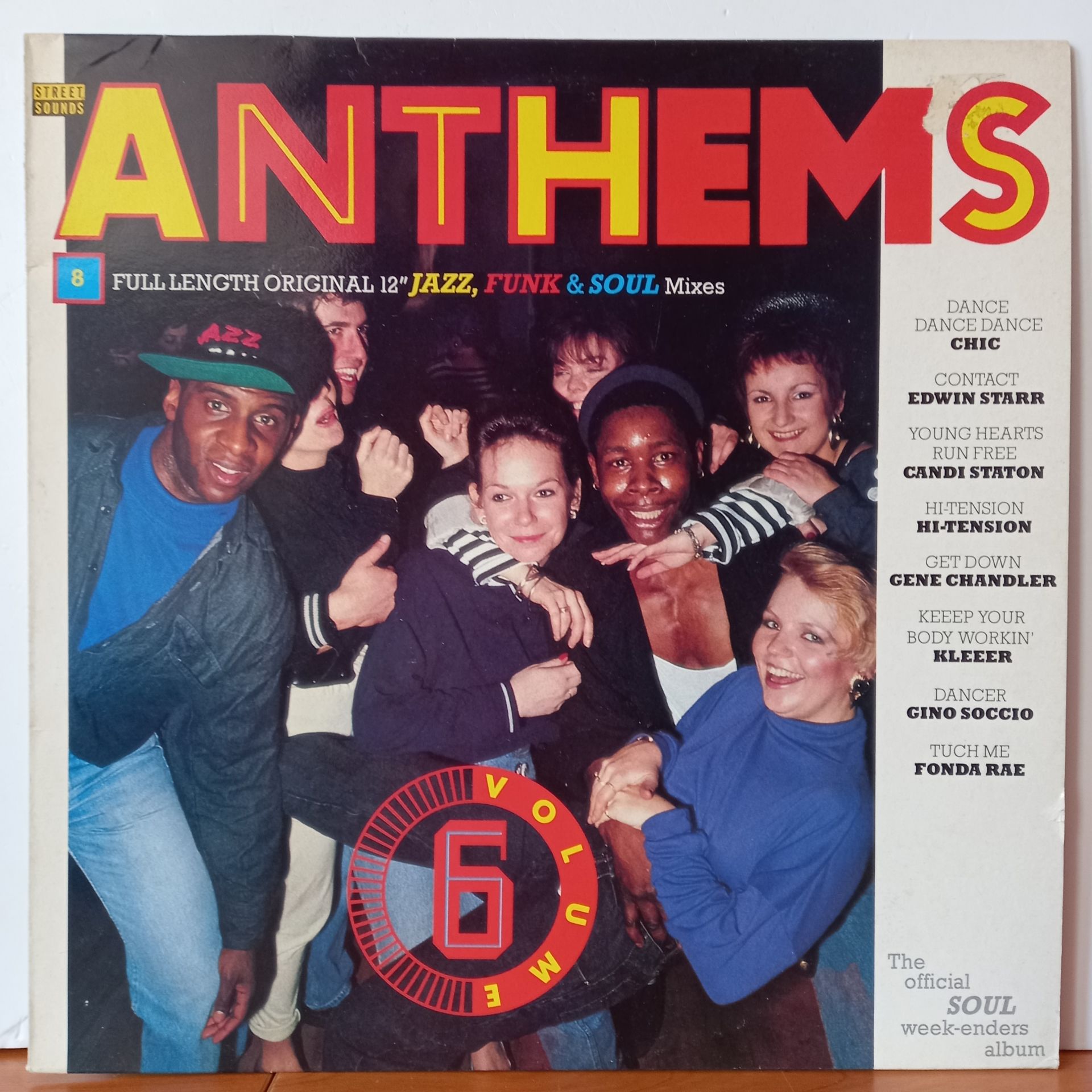 ANTHEMS VOLUME 6 / CHIC, EDWIN STARR, CANDI STATION, HI-TENSION (1988) - LP  2.EL PLAK