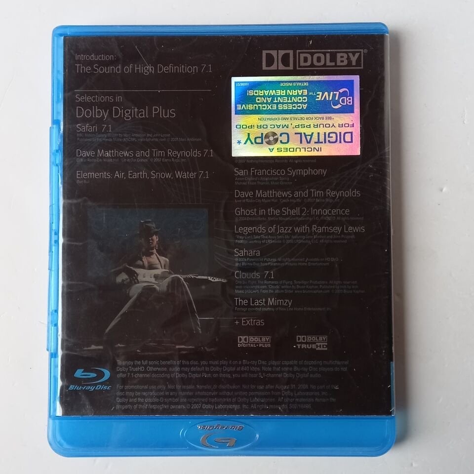 THE SOUND OF HIGH DEFITION - 2 DİSK BLU-RAY 2.EL