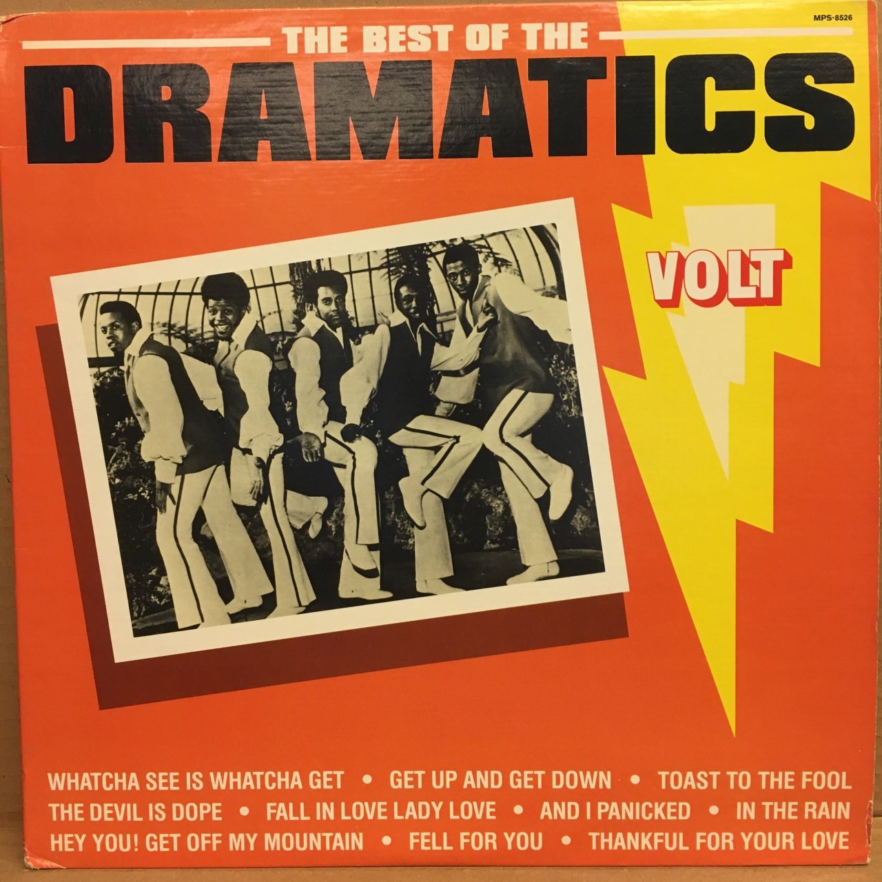 DRAMATICS - THE BEST OF 1984 LP 2.EL PLAK