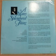 NAT KING COLE - A MANY SPLENDORED THING 2.EL PLAK