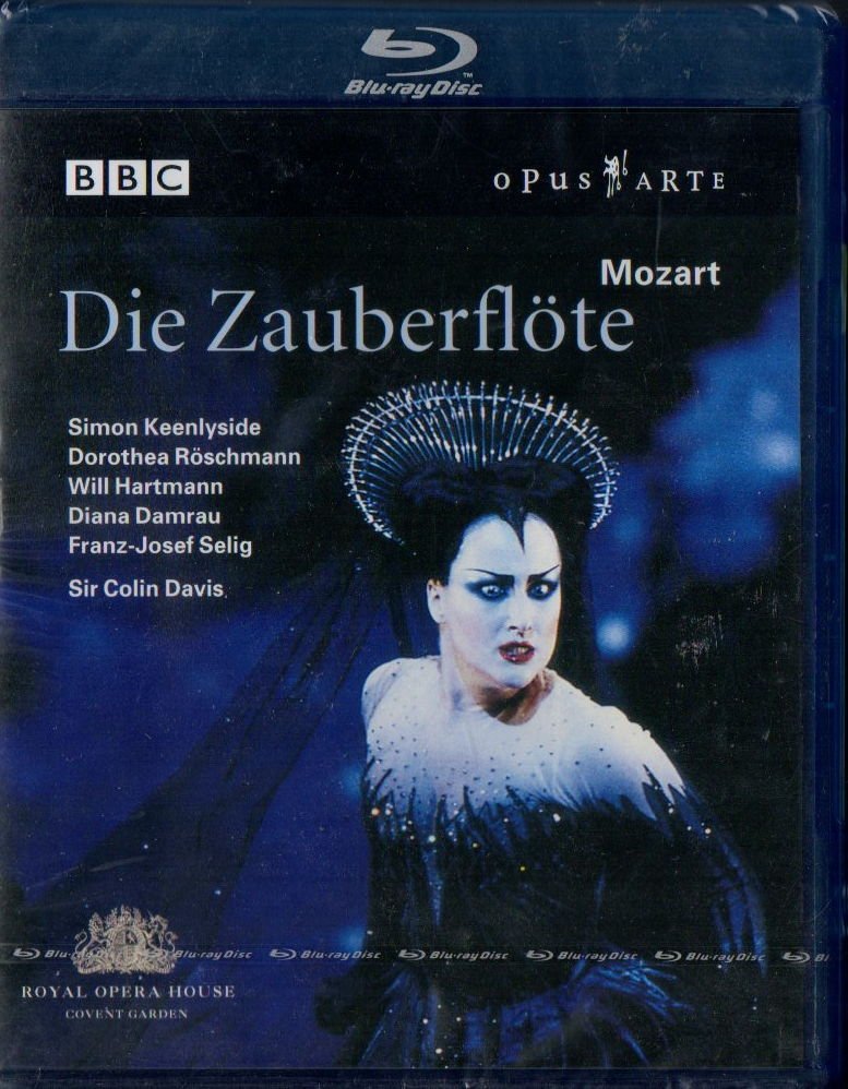 WOLFGANG AMADEUS MOZART – DIE ZAUBERFLÖTE - SIR COLIN DAVIS / BBC (2008) - BLU-RAY AMBALAJINDA SIFIR