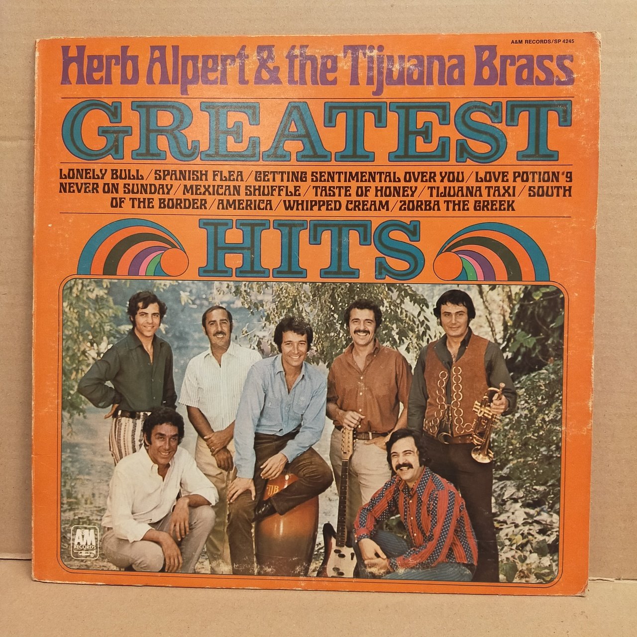 HERB ALPERT & THE TIJUANA BRASS - GREATEST HITS (1969) - LP LATIN JAZZ 2.EL PLAK