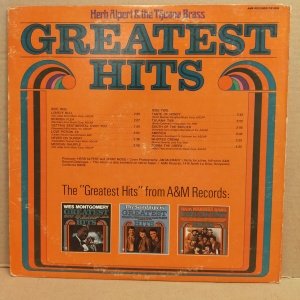 HERB ALPERT & THE TIJUANA BRASS - GREATEST HITS (1969) - LP LATIN JAZZ 2.EL PLAK