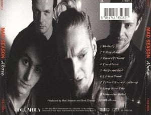 MAD SEASON - ABOVE (1995) - CD REISSUE JEWEL CASE AMBALAJINDA SIFIR