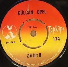 GÜLCAN OPEL - AYRILIK MEKTUBU / ZÜHTÜ 7'' 45 DEVİR