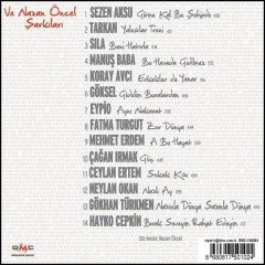 VE NAZAN ÖNCEL ŞARKILARI (SEZEN AKSU, TARKAN, SILA, MANUŞ BABA, HAYKO CEPKİN,...) 2018 - CD SIFIR