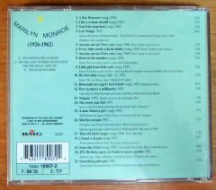 MARILYN MONROE Happy Birthday Mr. President CD