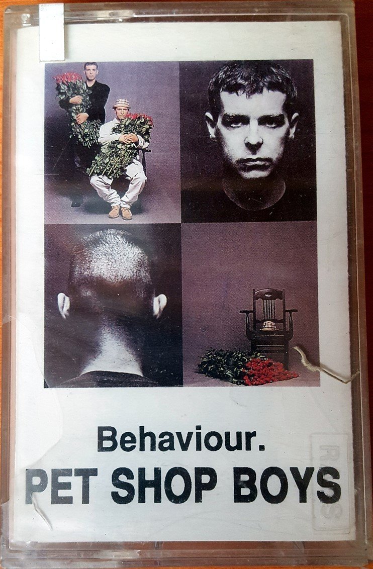 PET SHOP BOYS - BEHAVIOUR (1990) KENT CASSETTE MADE IN TURKEY ''NEW'' PAPER LABEL