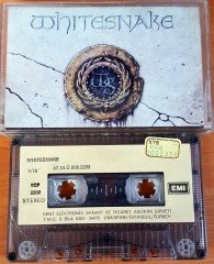 WHITESNAKE - WHITESNAKE (1987) KENT CASSETTE MADE IN TURKEY ''USED'' PAPER LABEL