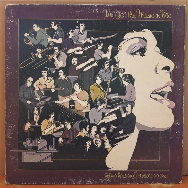 THELMA HOUSTON & PRESSURE COOKER - I'VE GOT THE MUSIC IN ME (1975) - PLAK 2.EL