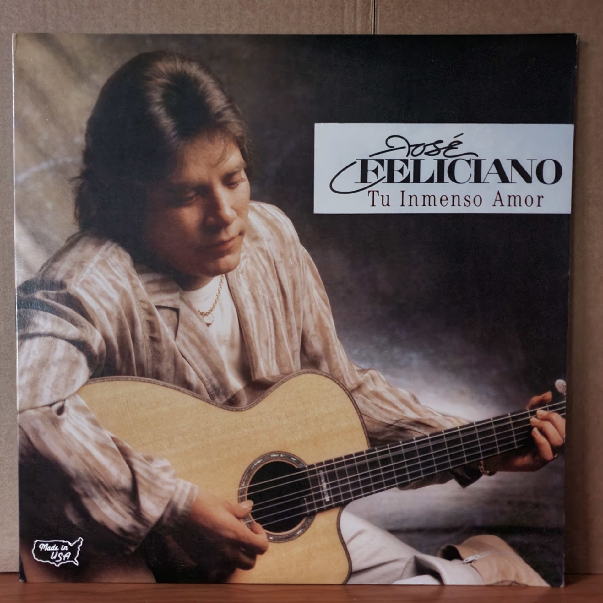JOSE FELICIANO - TU INMENSO AMOR (1987) - LP 2.EL PLAK