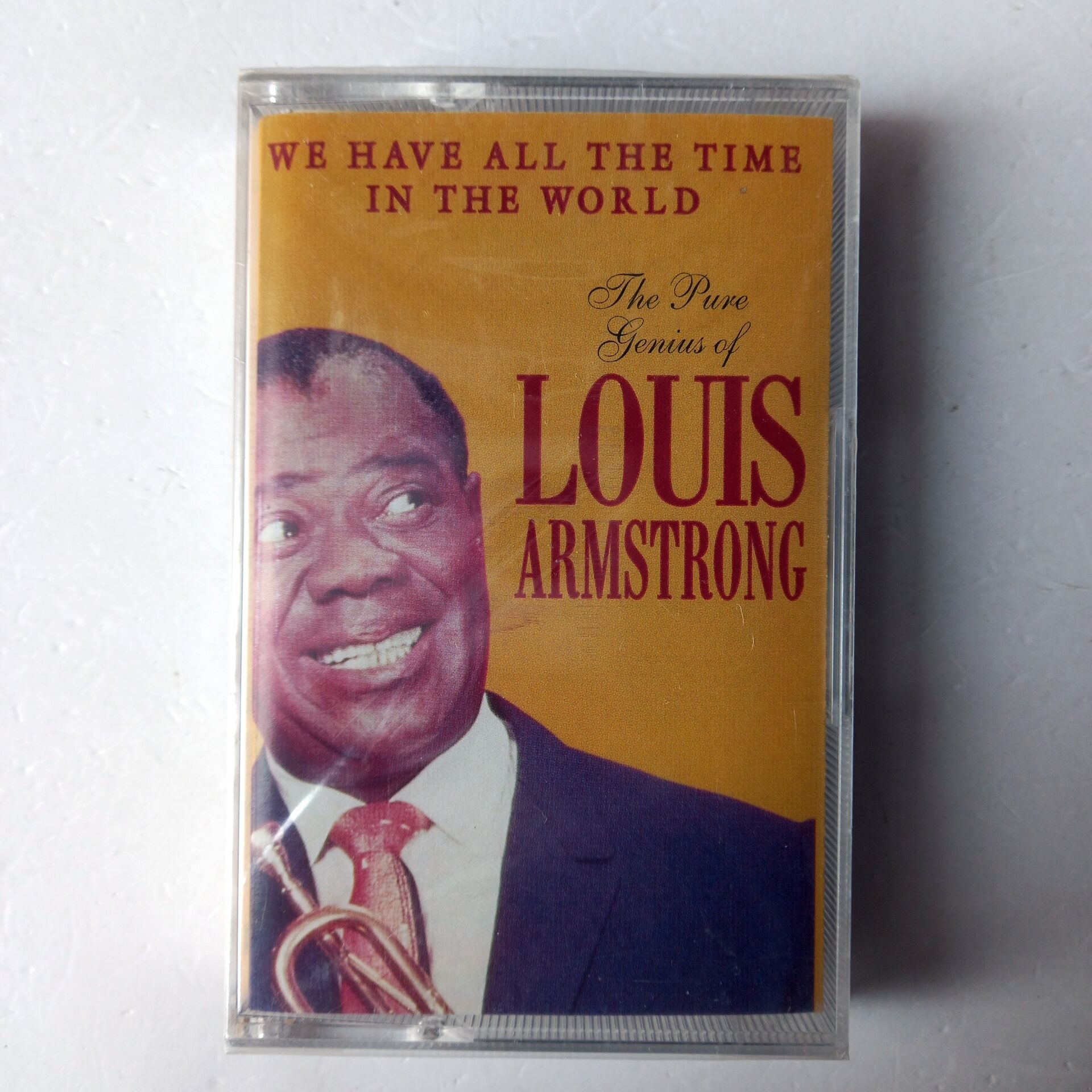LOUIS ARMSTRONG – WE HAVE ALL THE TIME IN THE WORLD / THE PURE GENIUS OF LOUIS ARMSTRONG (1994) - KASET MADE IN UK SIFIR