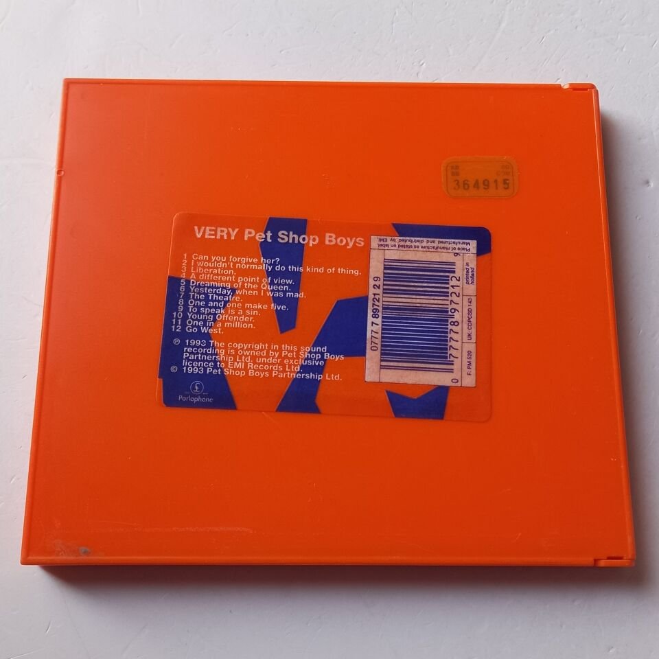 PET SHOP BOYS – VERY (1993) - CD 2.EL