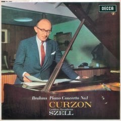 BRAHMS: PIANO CONCERTO NO.1 CLIFFORD CURZON - GEORGE SZELL - SIFIR PLAK