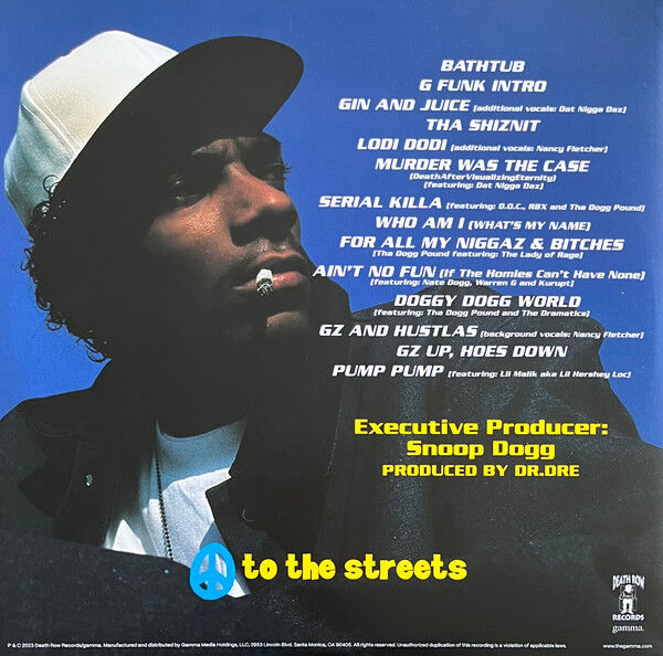 SNOOP DOGGY DOGG - DOGGYSTYLE (1993) - 2xLP 45RPM 2023 CLEAR COLOURED 30TH ANNIVERSARY EDITION SIFIR PLAK