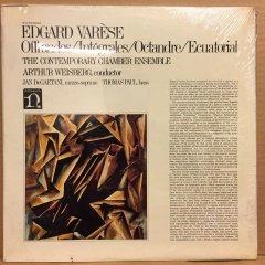 EDGARD VARESE - OFFRANDES/INTEGRALES/OCTANDRE/ECUATORIAL 1972 SIFIR PLAK
