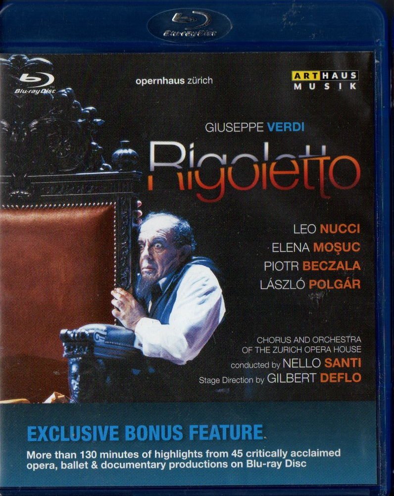 RIGOLETTO - GIUSEPPE VERDI - NELLO SANTI (2006) - BLU-RAY 2.EL