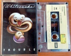WHITESNAKE - TROUBLE (1987) KENT CASSETTE MADE IN TURKEY ''USED'' PAPER LABEL