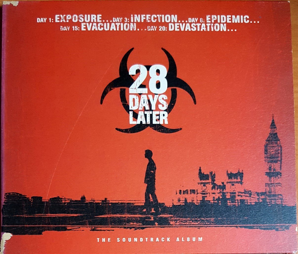 28 DAYS LATER SOUNDTRACK / JOHN MURPHY, GRANDADDY, BRIAN ENO, BLUE STATES (2002) XL RECORDINGS CD 2.EL