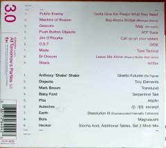AUTECHRE CURATED ALL TOMORROW'S PARTIES 3.0 / PUBLIC ENEMY, DR DOOM, PITA, EARTH, BOLA, GESCOM, HECKER, DISJECTA (2003) - 2CD ATP RECORDINGS 2.EL