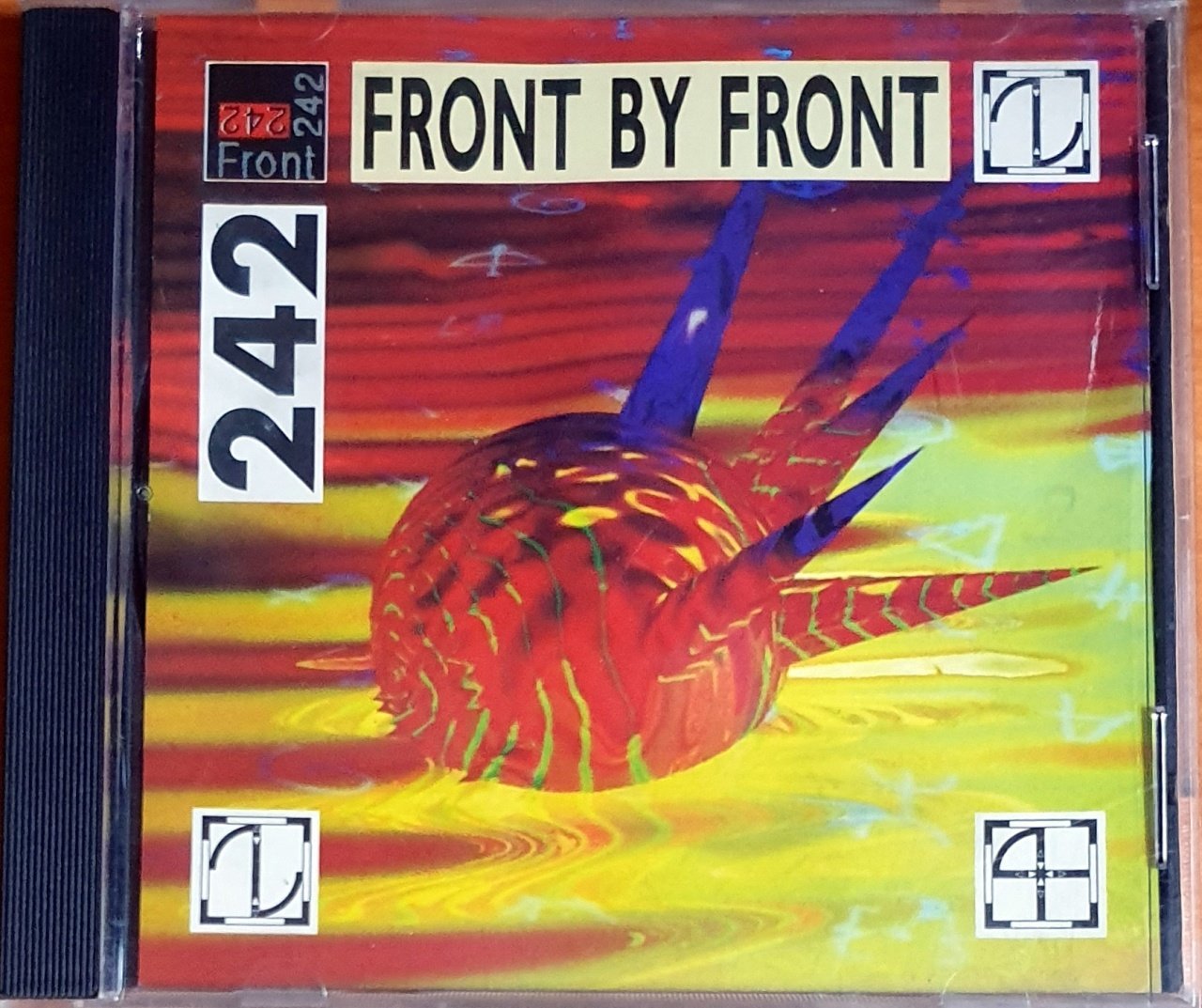 FRONT 242 - FRONT BY FRONT (1988) - CD 1992 REMASTERED EPIC REISSUE 2.EL