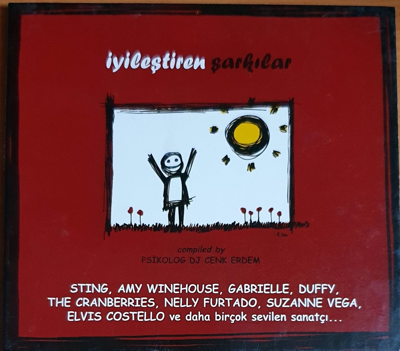 İYİLEŞTİREN ŞARKILAR COMPILED BY CENK ERDEM / AMY WINEHOUSE, NELLY FURTADO, DUFFY, STING, GABRIELLE (2009) - CD TOPKAPI MÜZİK 2.EL