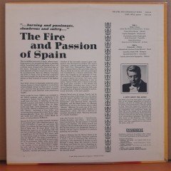 THE FIRE AND PASSION OF SPAIN - EARL WILD (1965) - LP 2.EL PLAK