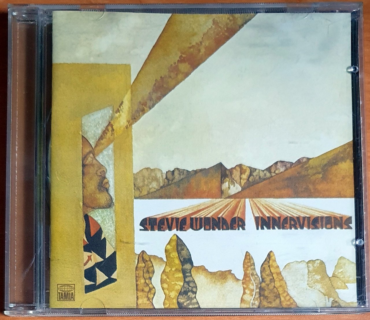 STEVIE WONDER - INNERVISIONS (1973) - CD 2000 MOTOWN RECORDS REMASTERED REISSUE 2.EL