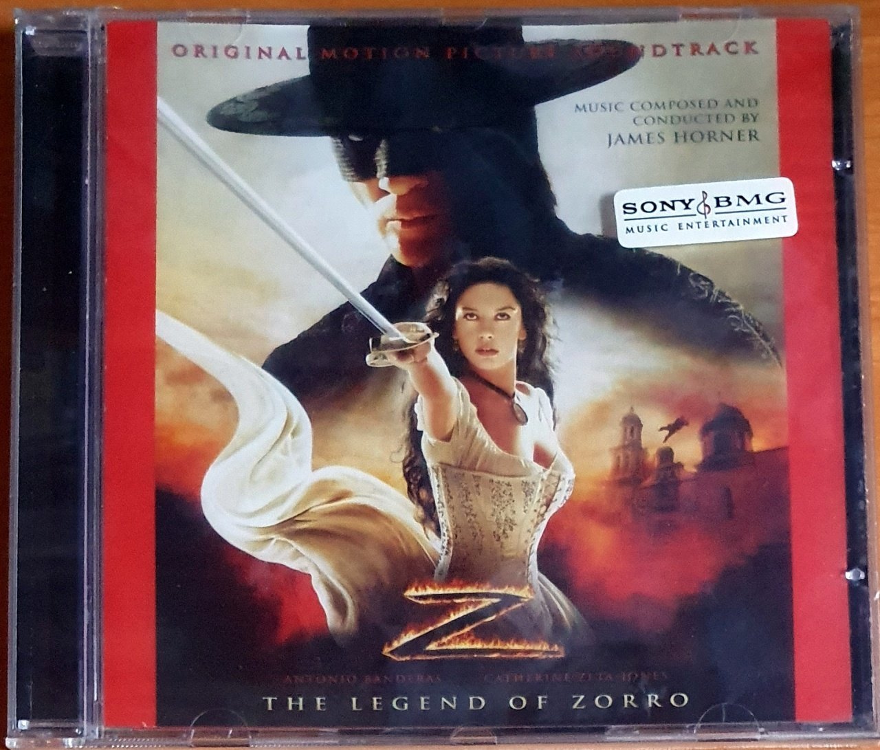 THE LEGEND OF ZORRO SOUNDTRACK / JAMES HORNER (2005) - CD SIFIR