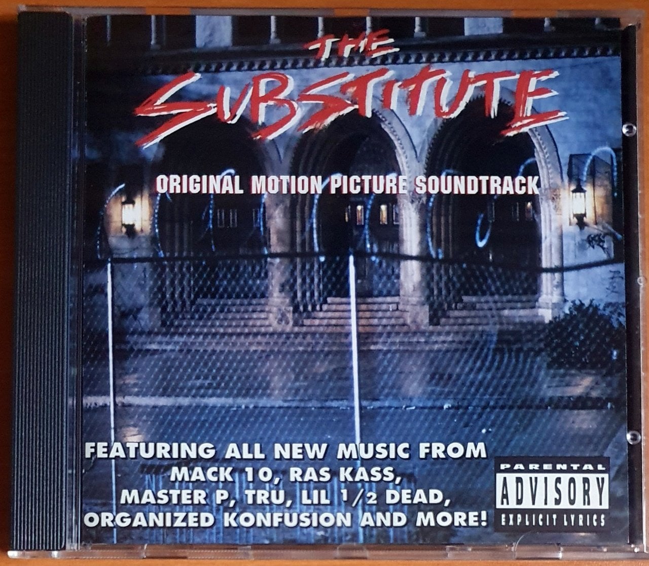 THE SUBSTITUTE SOUNDTRACK / MACK 10, RAS KASS, MASTER P, TRU, ORGANIZED KONFUSION (1996) - CD 2.EL