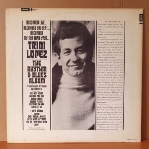 TRINI LOPEZ - THE RHYTHM & BLUES ALBUM (1965) - LP 2.EL PLAK