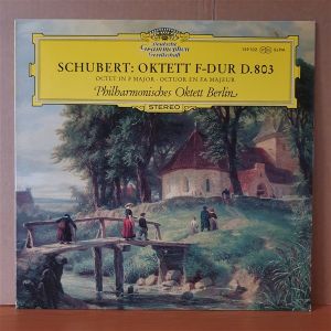 SCHUBERT: OKTETT F-DUR D.803 / PHILHARMONISCHES OKTETT BERLIN (1965) - LP 2.EL PLAK