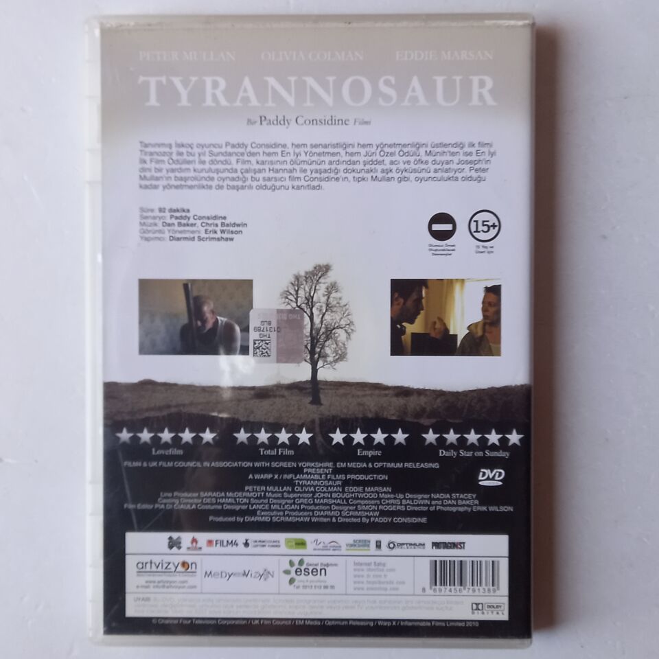 TYRANNOSAUR - PETER MULLAN, OLIVIA COLMAN, EDDIE MARSAN - DVD 2.EL